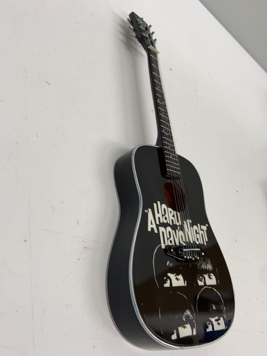 Other Brand THE BEATLES Miniature Guitar A Hard Days Nighte