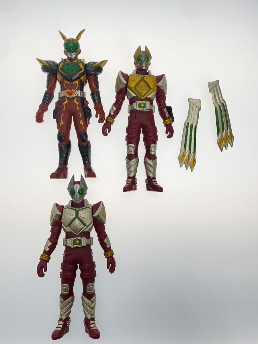 Various Brands Sofubi Kamen Rider Blade (MASKEDRIDERBLADE) - Lot of 11