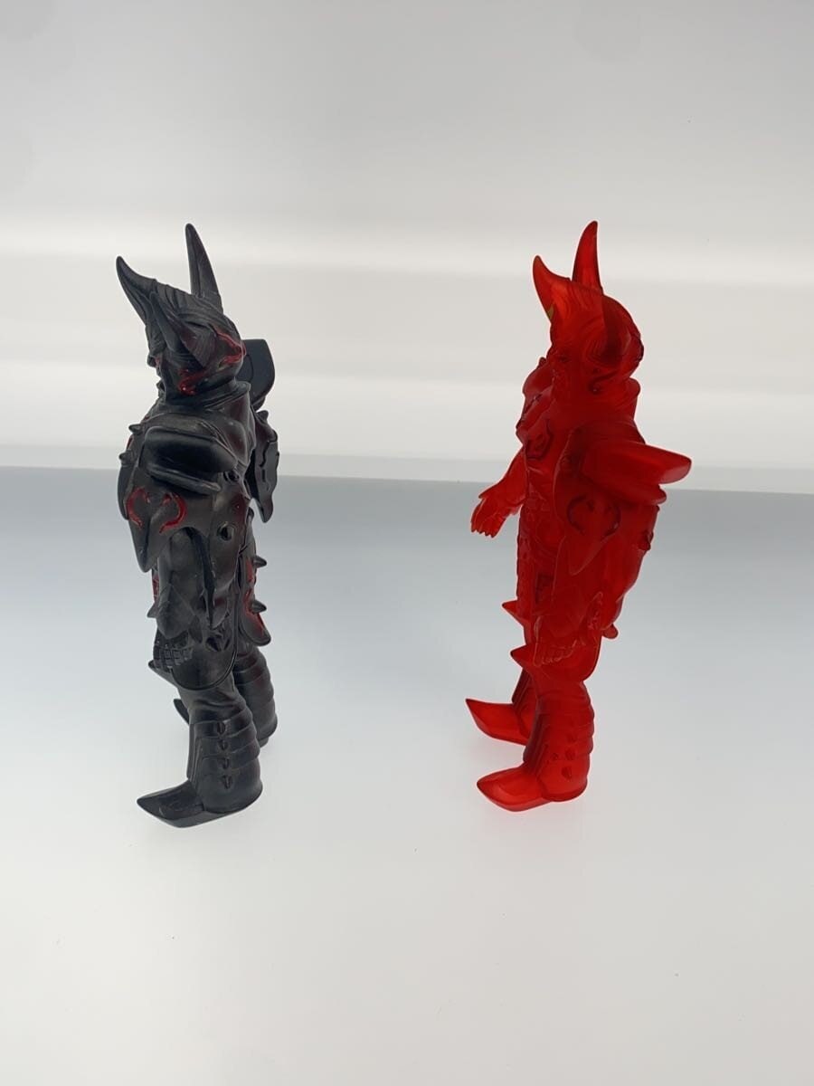 BANDAI Sofubi Armored Darkness (Standard & Clear Red Ver.) 2-Piece Set