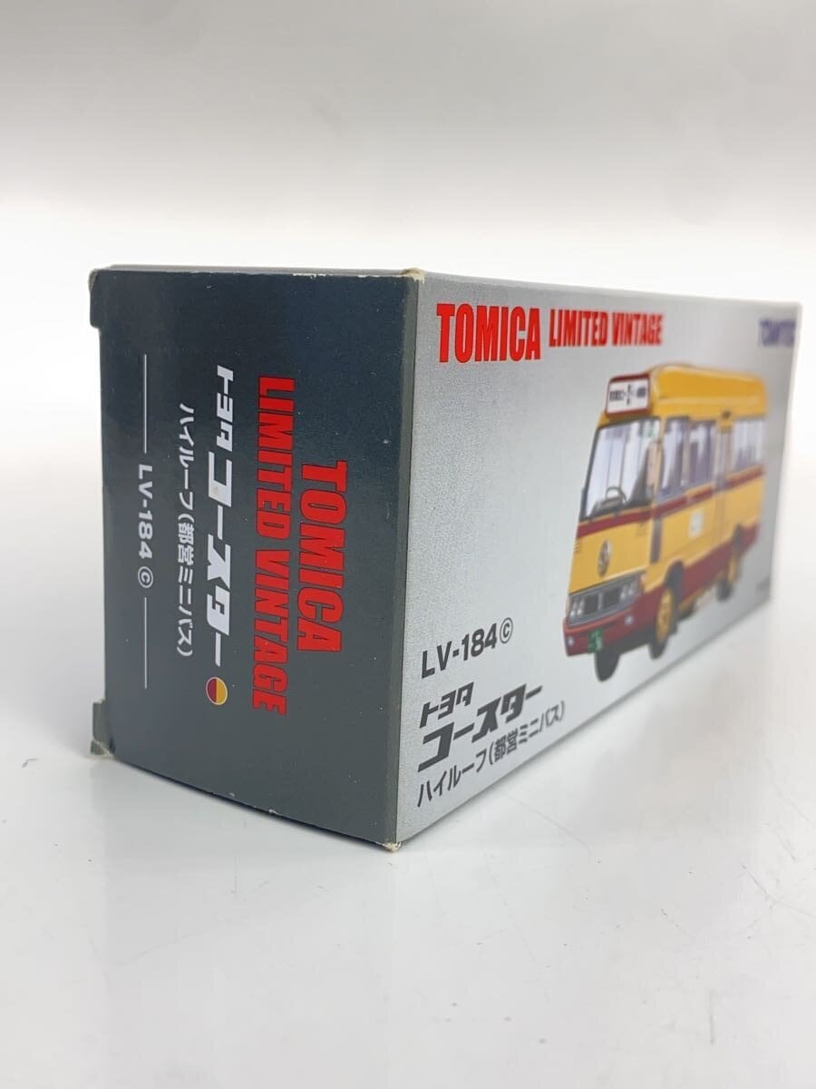 TOMYTEC Limited Vintage Toyota Coaster High-Roof (Toei Minibus) LV-184c Mini Car