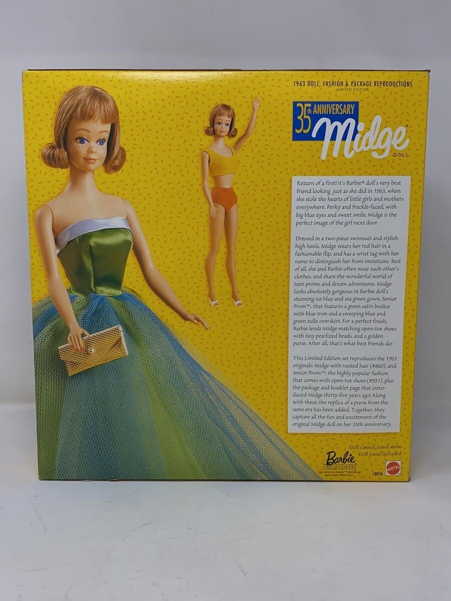 Barbie 35th Anniversary Midge Reissue