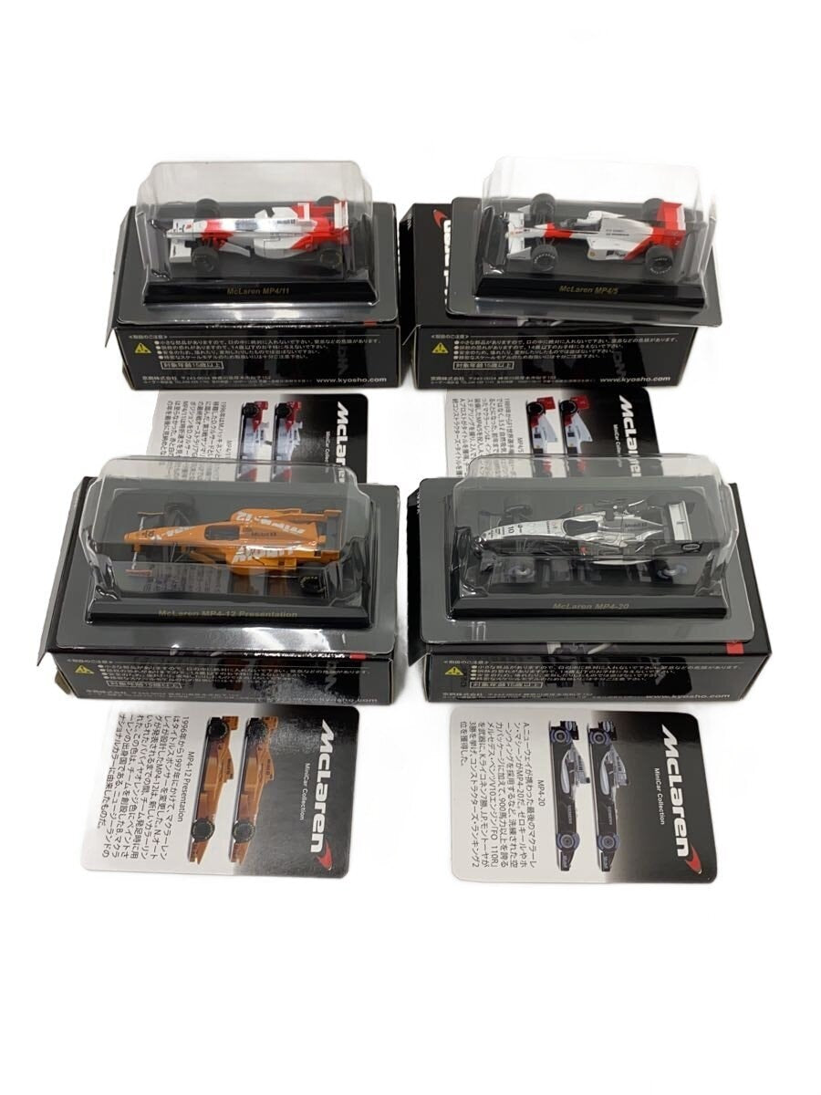 KYOSHO McLaren Mini Car Collection 12-Piece Set 1/64 (Opened)