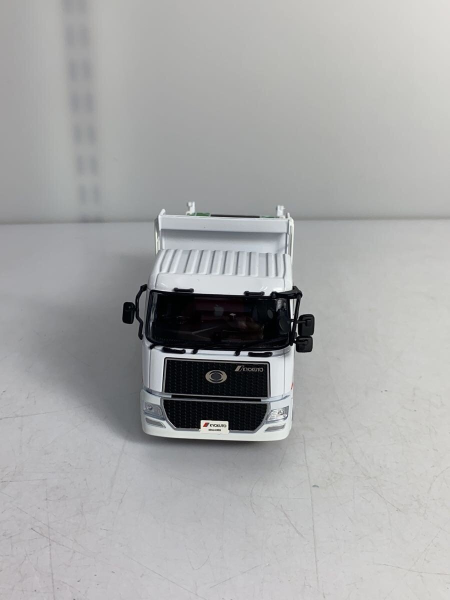 Other Brand Kyosho 70th Anniversary Model Kyokuto Kaihatsu Kogyo Large Rear Dump 1:43 Diecast WHT