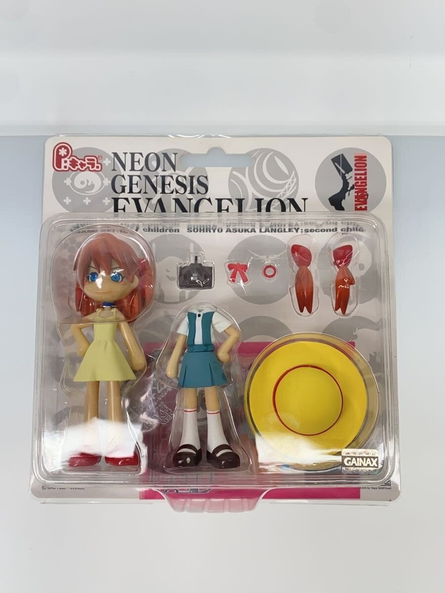GSI Creos Evangelion P-Chara Figures - Rei Ayanami & Soryu Asuka Langley (2-piece set)