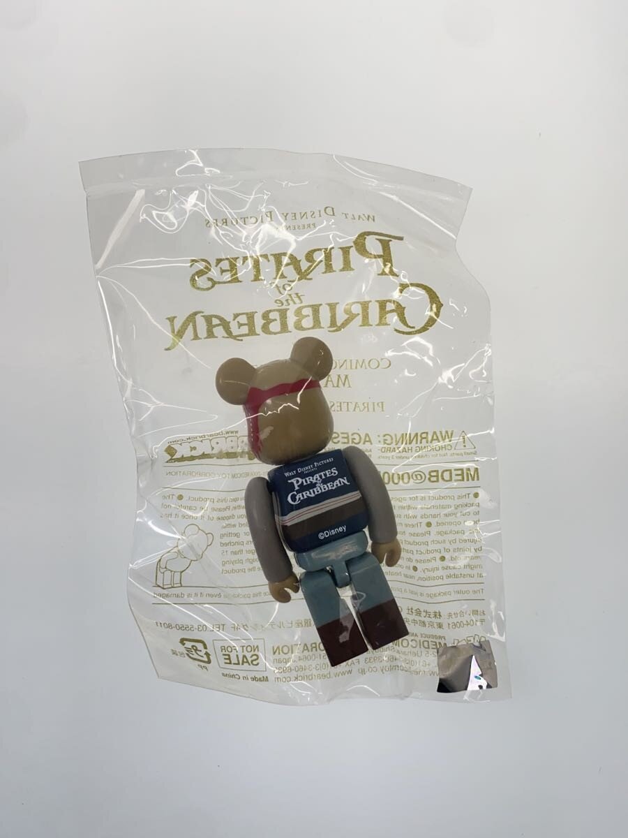 MEDICOM TOY BE@RBRICK 100% Jack Sparrow (Advance Ticket Bonus, Pirates of the Caribbean: At World's End)