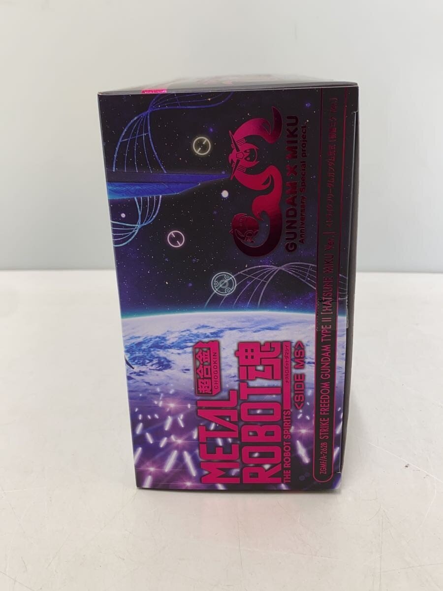 BANDAI SPIRITS × Hatsune Miku METAL ROBOT Tamashii Strike Freedom Gundam II [Hatsune Miku Ver.]