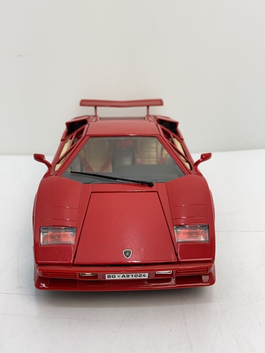 BBurago Mini Car Lamborghini Countach (Red)