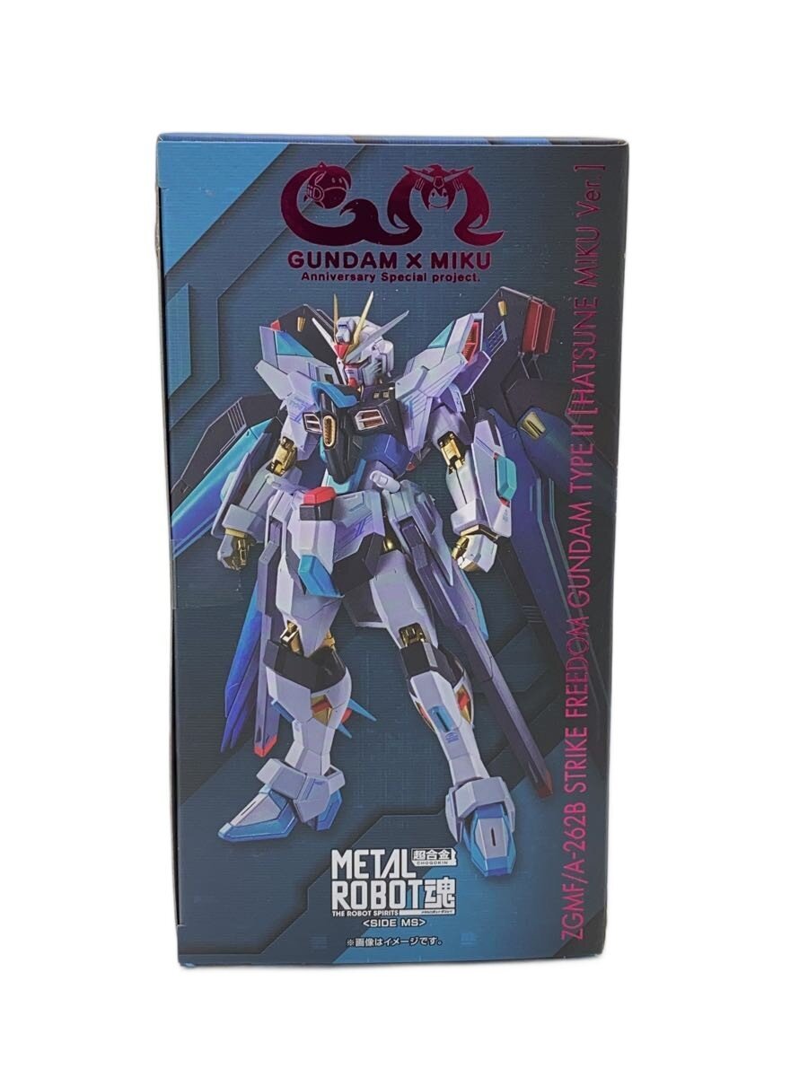 METAL ROBOT Spirits Mobile Suit Gundam SEED FREEDOM Strike Freedom Gundam 弐式 [Hatsune Miku Ver.] (Tamashii Web Shop Exclusive) - BANDAI SPIRITS
