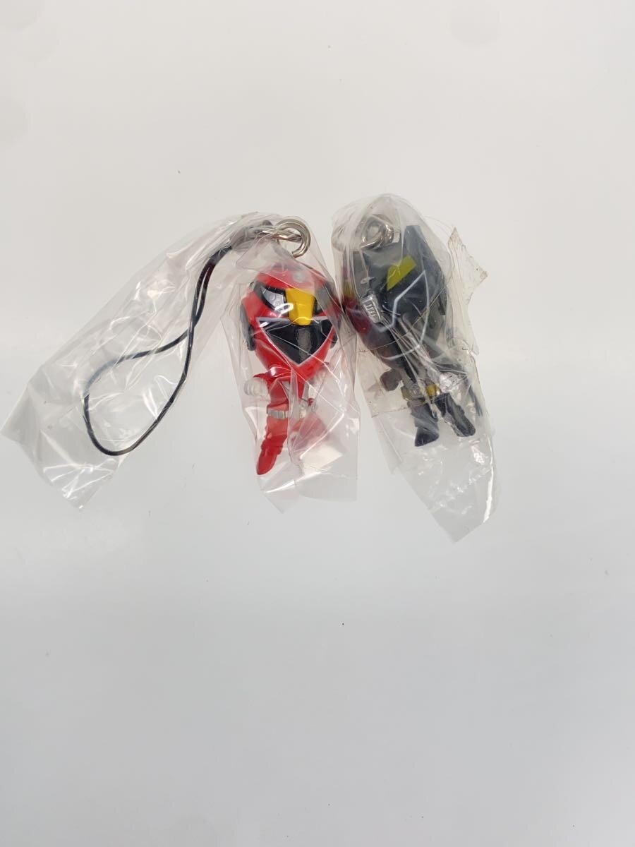 BANDAI Go-Onger Strap GP Set of 5 (Engine Sentai Go-Onger: Go-On Red, Blue, Yellow, Green, Black)