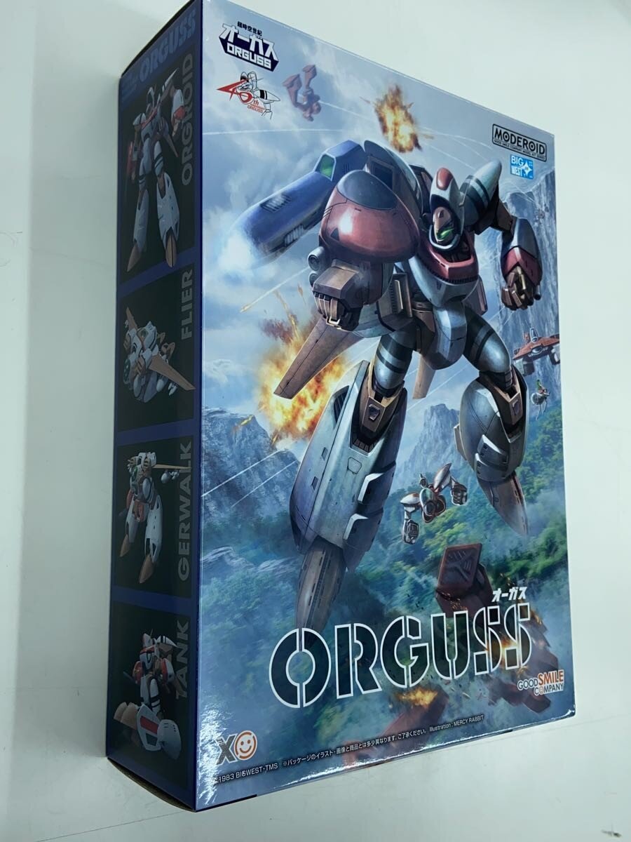 Other Brand GOOD MACHA SMILE MODEROID 超時空正規オーガス Plastic Model