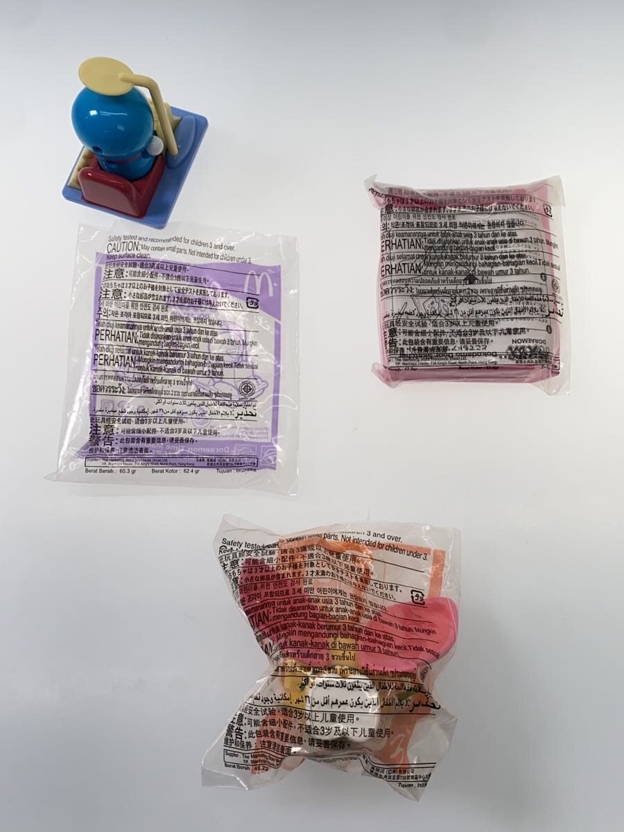 McDONALD Happy Set Doraemon 2008 (All Items)