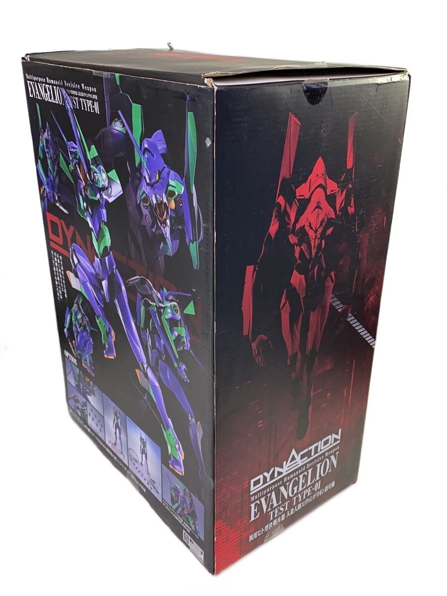 BANDAI SPIRITS DYNACTION Evangelion Test Type-01 (Unit-01) — right foot loose