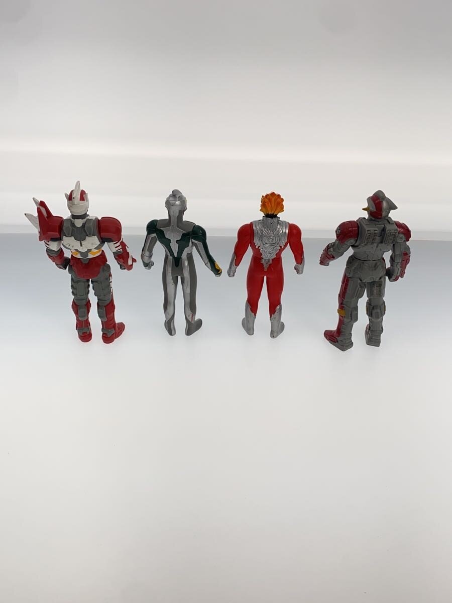 BANDAI Sofubi Ultraman Zero / Ultimate Force Zero 4-Figure Set