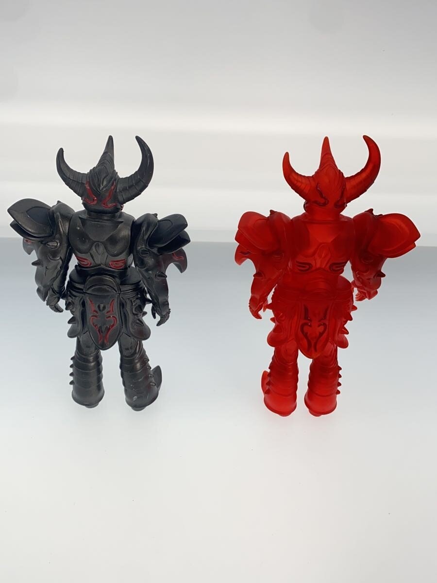 BANDAI Sofubi Armored Darkness (Standard & Clear Red Ver.) 2-Piece Set