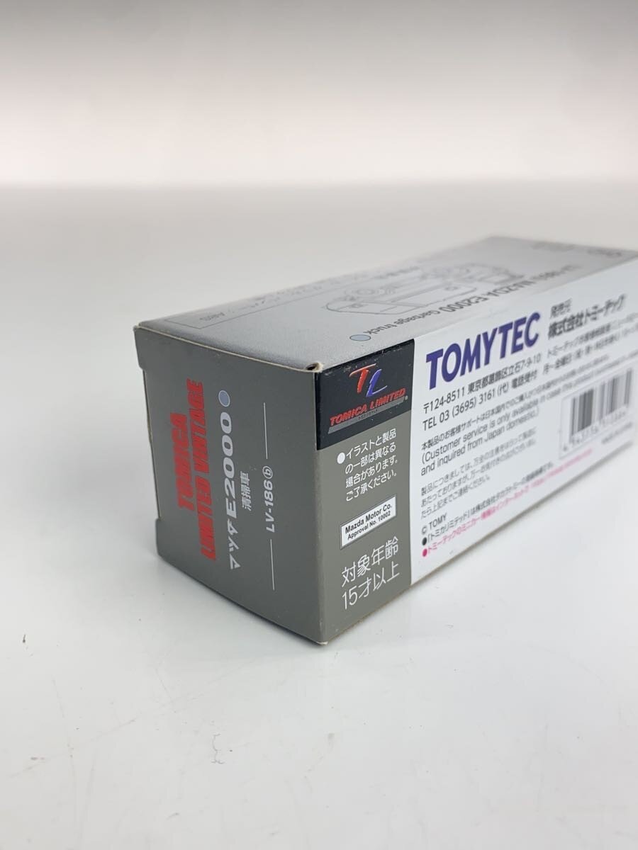 TOMYTEC Limited Vintage MAZDA E2000 Mini Car LV-186b (Gray)