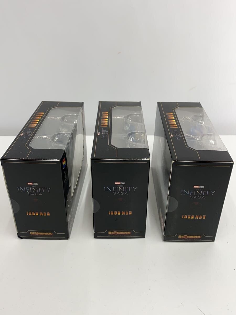 MEDICOM TOY BE@RBRICK Iron Man Pair Box Prize A/B/C 3-set