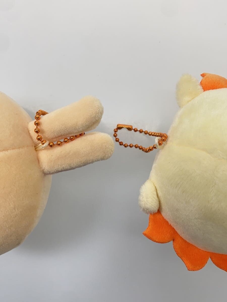 Other Brand Mocchi to Puchi Mini Mascots - Rabbit & Shisa (2 pcs)