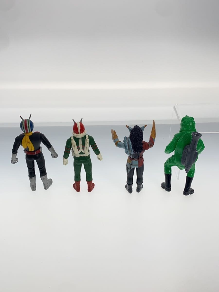Other Brand Kamen Rider V3 characters (Riderman, Kamen Rider V3, Hasami Jaguar, Kame Bazooka) - Set of 4