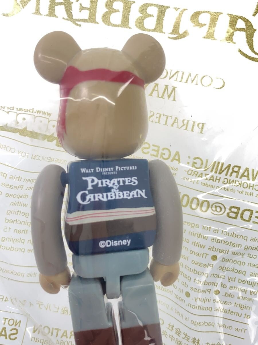 MEDICOM TOY BE@RBRICK 100% Jack Sparrow (Advance Ticket Bonus, Pirates of the Caribbean: At World's End)