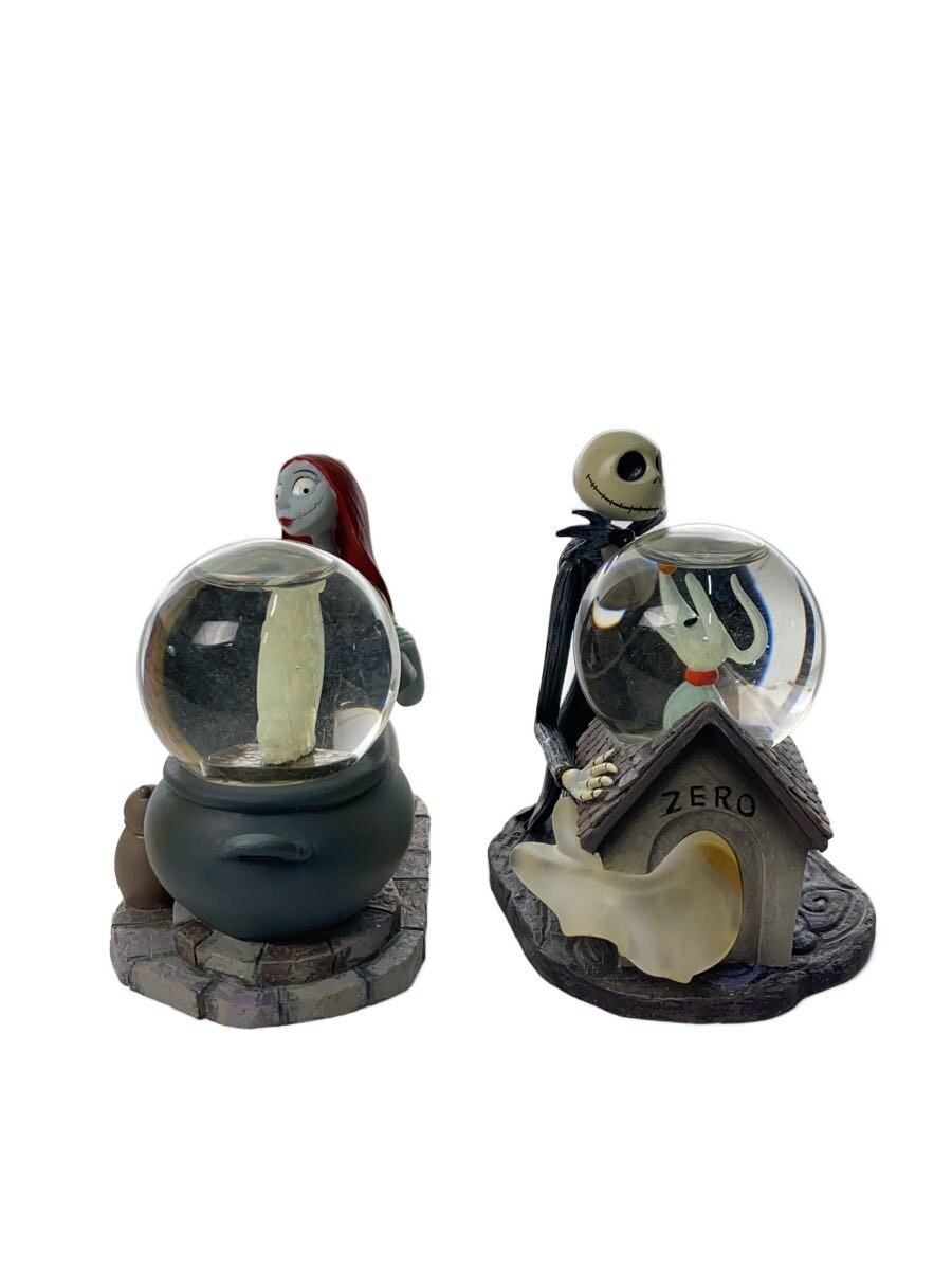Disney The Nightmare Before Christmas Touchstone Medium Jack & Sally Snow Globe Figure