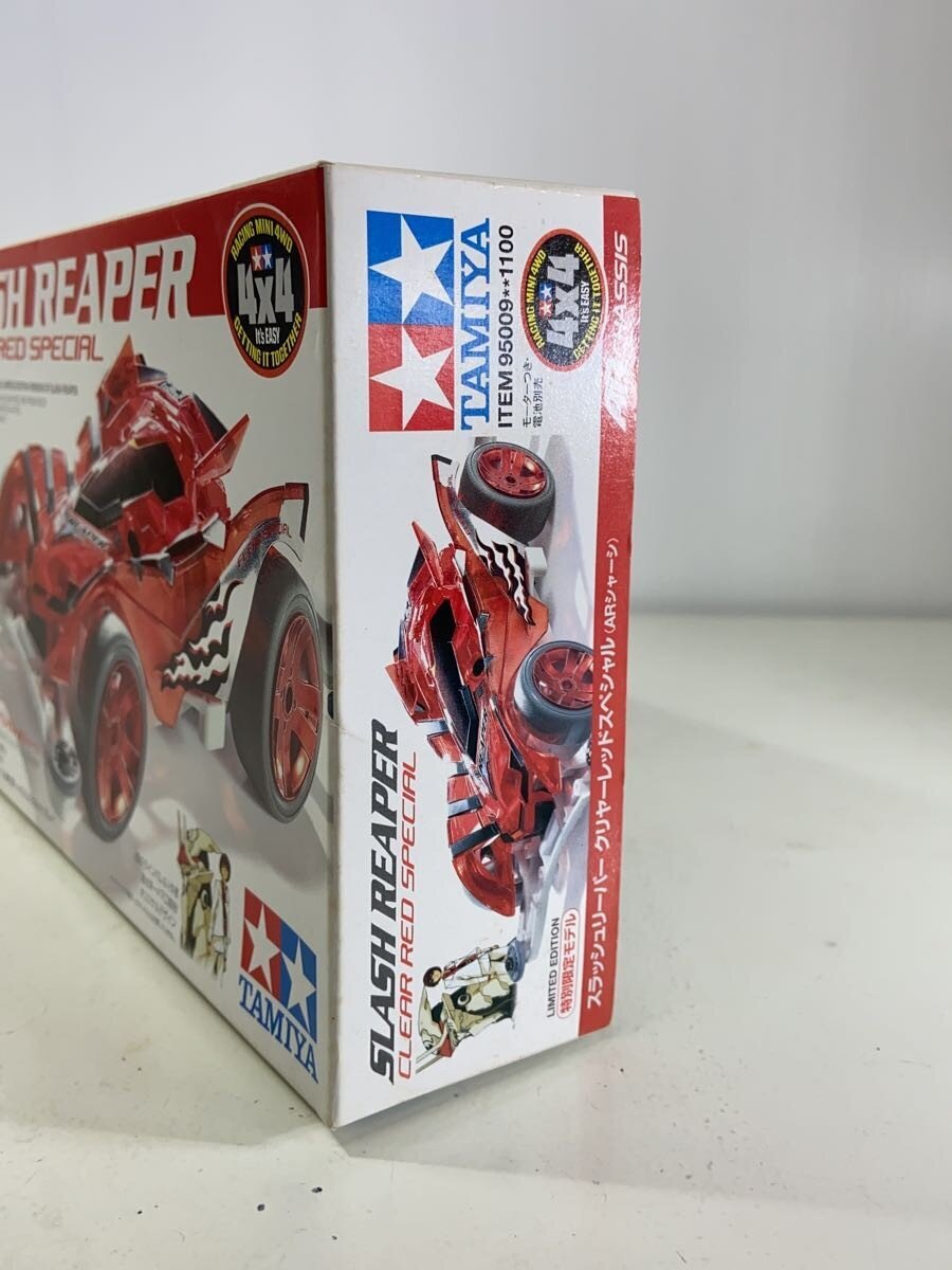 TAMIYA Mini 4WD Plastic Model Slash Reaper Clear Red Special