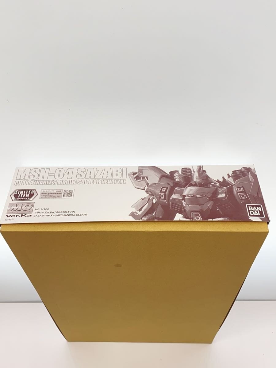 BANDAI SPIRITS MG 1/100 Sazabi Ver.Ka (Mechanical Clear) Gundam Base