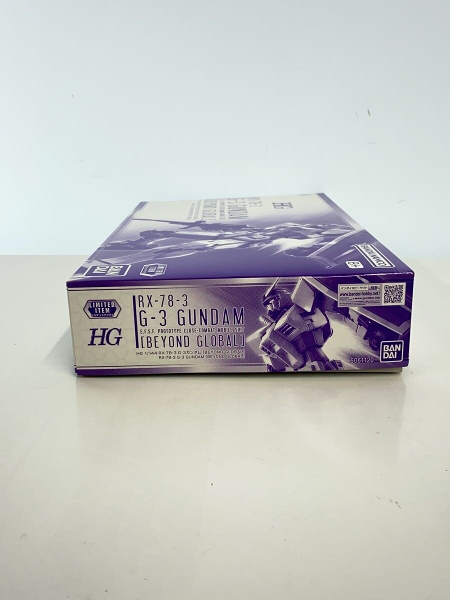 BANDAI SPIRITS HG 1/144 RX-78-3 G-3 Gundam (BEYOND GLOBAL) - Mobile Suit Gundam
