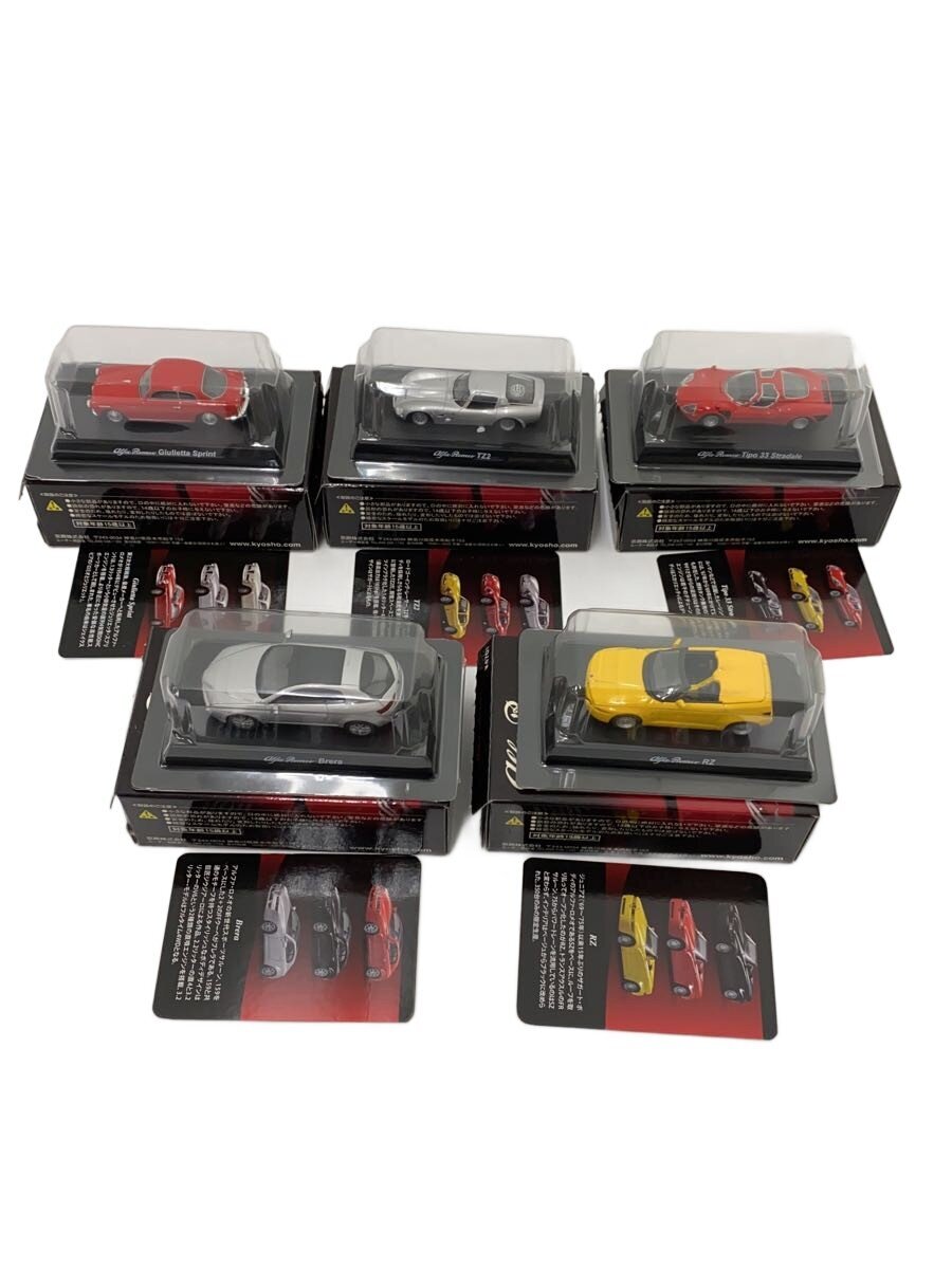KYOSHO Alfa Romeo Mini Car Collection 2 20-Piece 1/64 Set (Opened)