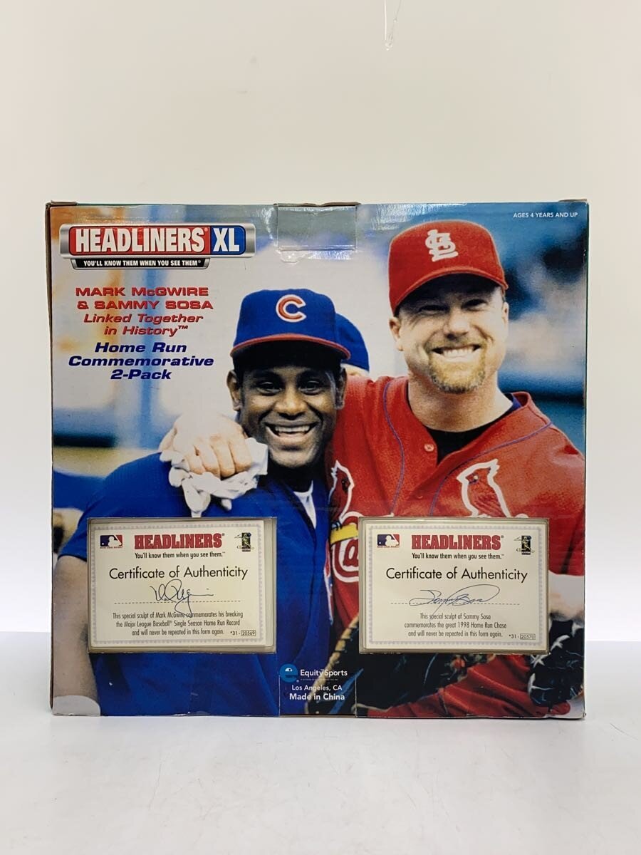 Other Brand MLB XL 2-Pack Figures: Sosa & McGwire