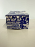 BANDAI MG 1/100 RGM-79SP GM Sniper II (White, Dingo Team Custom) Mobile Suit Gundam 0080