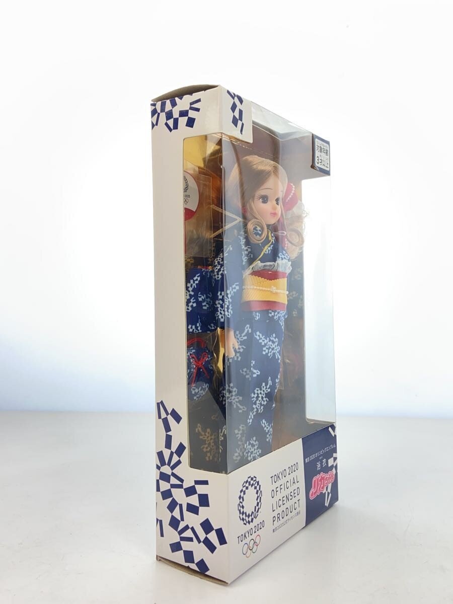 Other Brand Licca-chan Tokyo 2020 Olympic Emblem BLU Yukata Figure