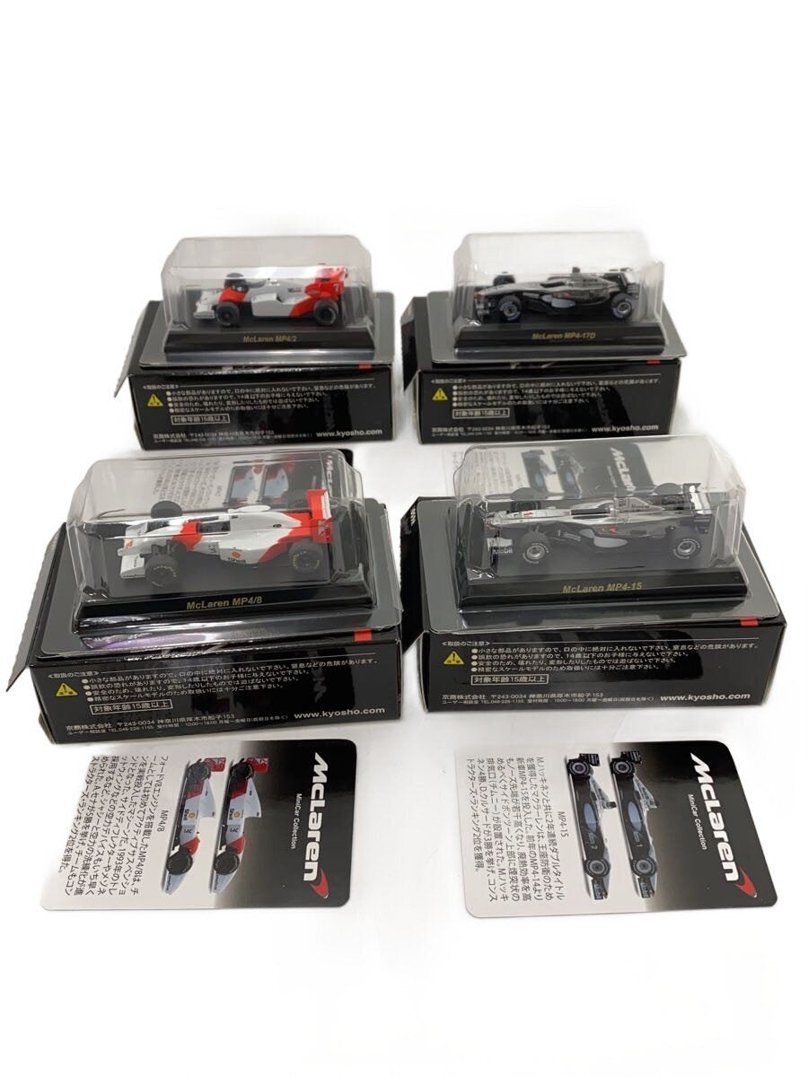 KYOSHO McLaren Mini Car Collection 12-Piece Set 1/64 (Opened)