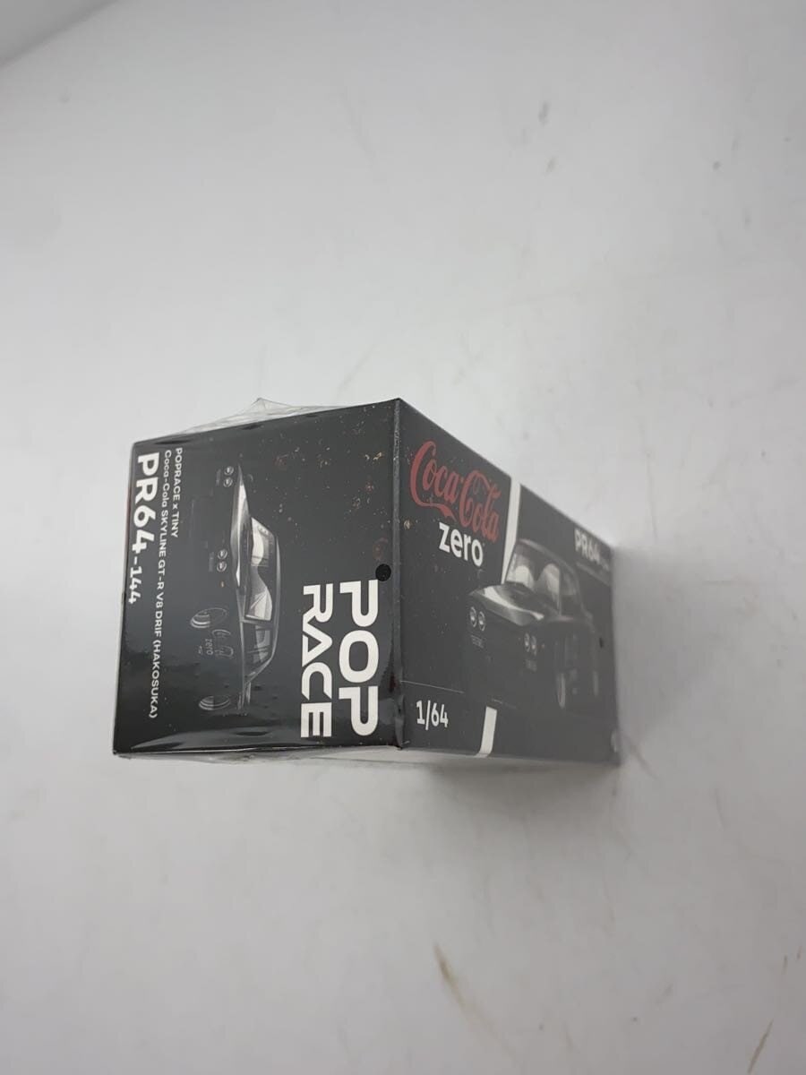 Other Brand POP RACE 1/64 Nissan Skyline GT-R V8 PR640144 Black