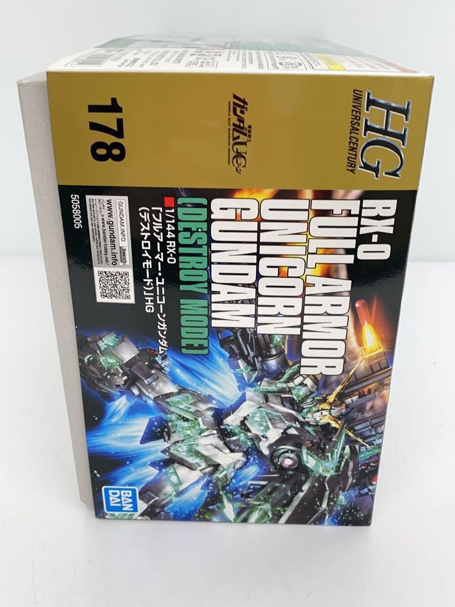 BANDAI SPIRITS 1/144 HGUC Full Armor Unicorn (Destroy Mode) Gunpla