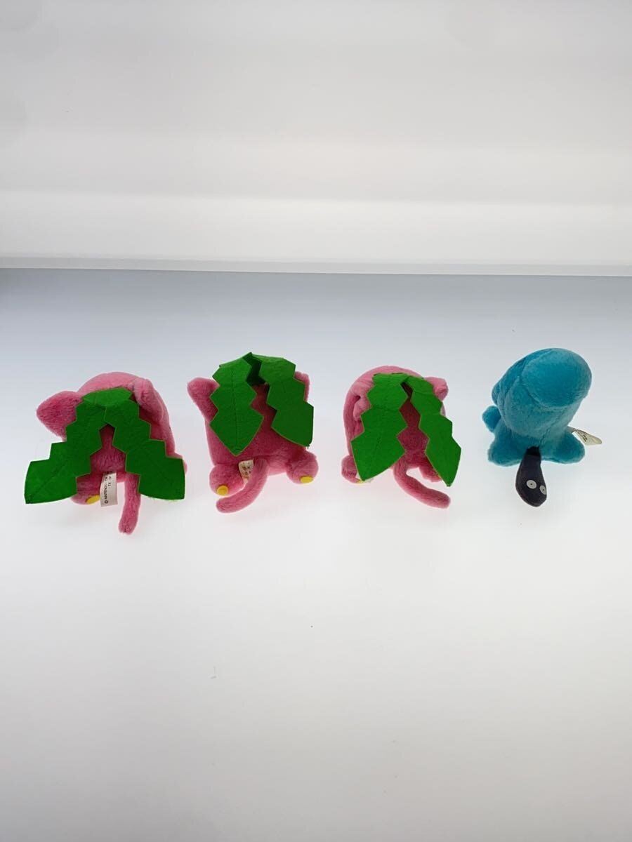 Pokemon plush set: Hoppip x3 & Wynaut x1