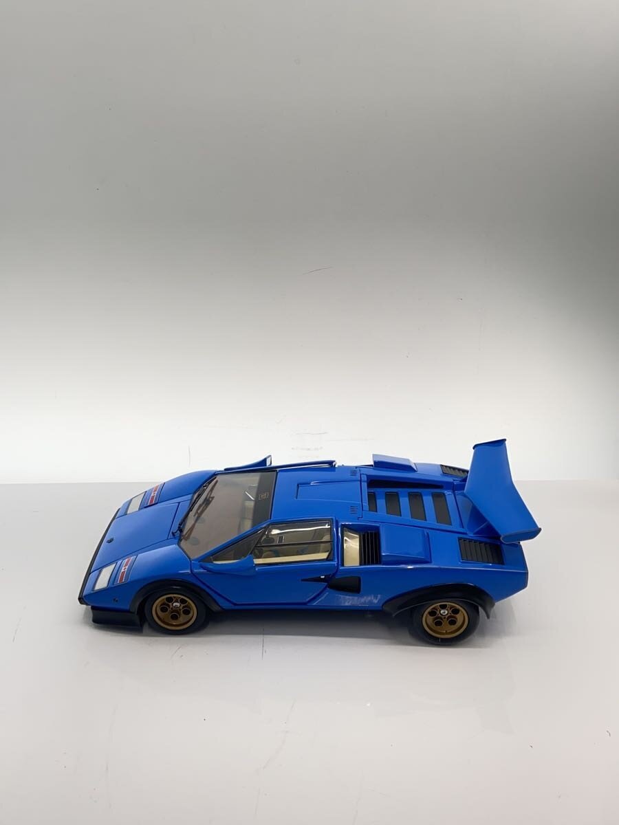 KYOSHO 1/18 Lamborghini Countach LP500S WW Mini Car - Blue (Wiper Damaged)