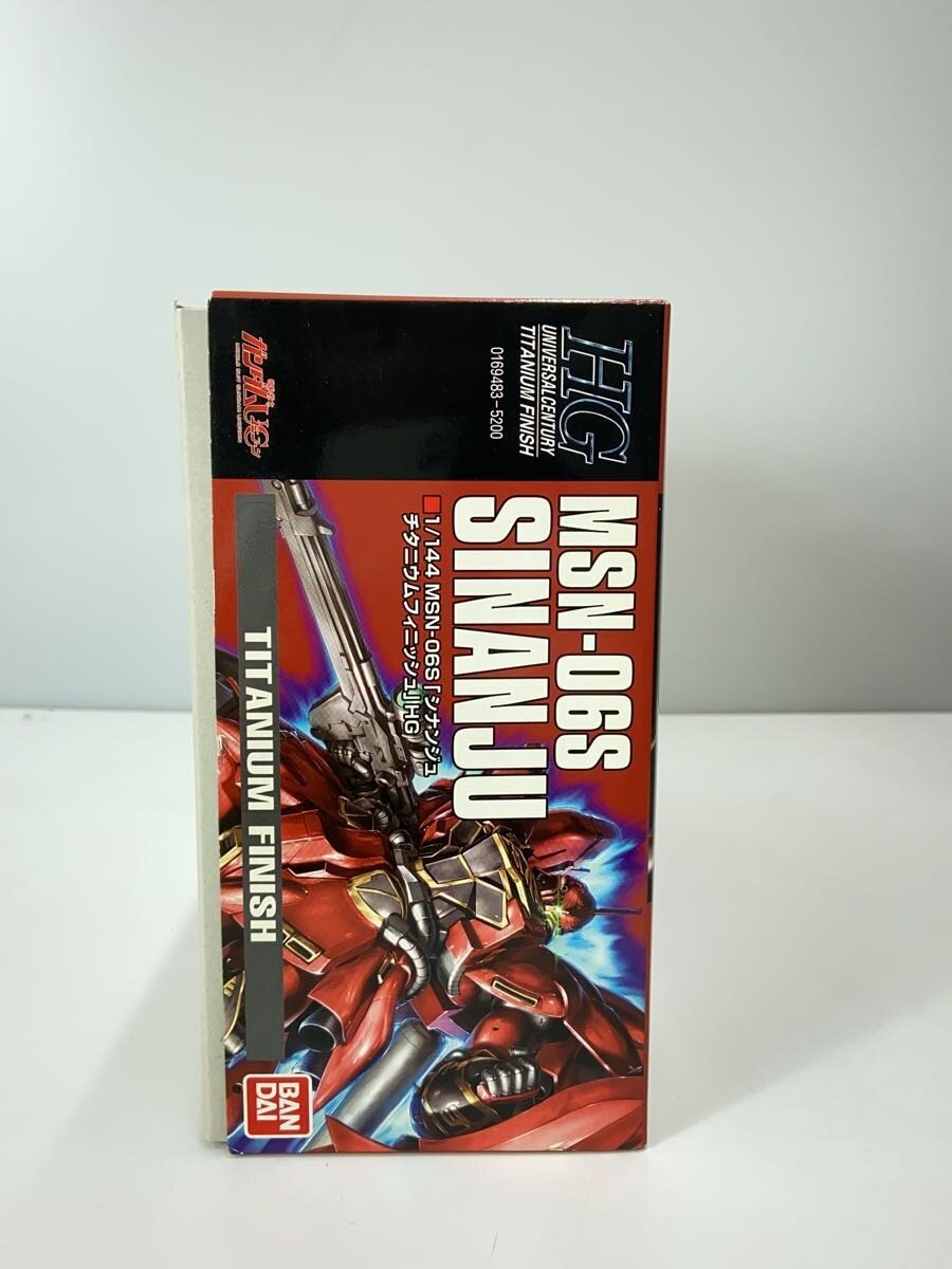 BANDAI 1/144 HGUC MSN-06S Sinanju Titanium Finish (Mobile Suit Gundam UC)
