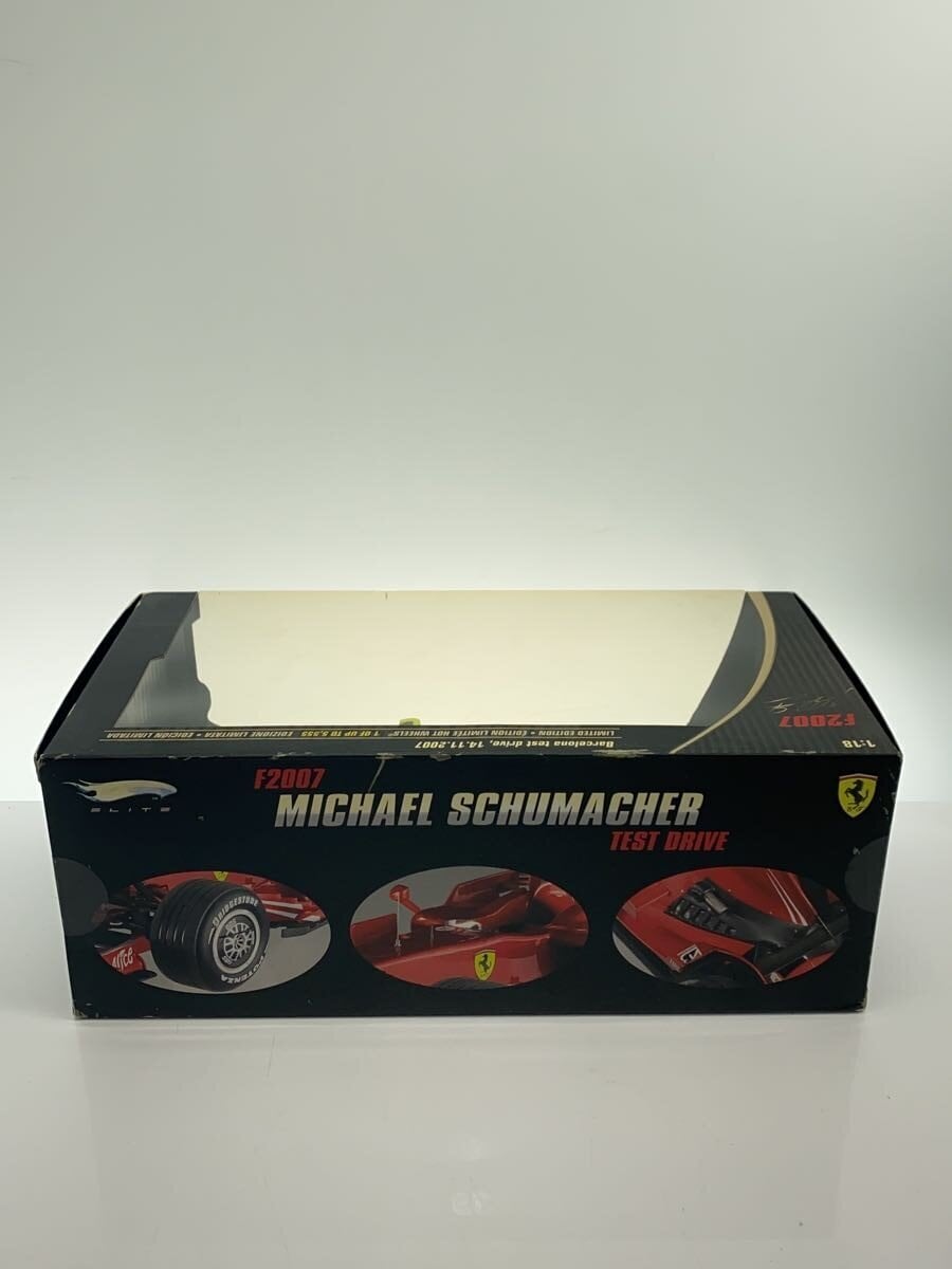 Hot Wheels (Mattel) ELITE 1/18 Ferrari F2007 M. Schumacher