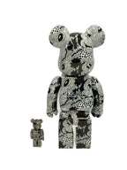 MEDICOM TOY BE@RBRICK Keith Haring Mickey 100% & 400% Figure
