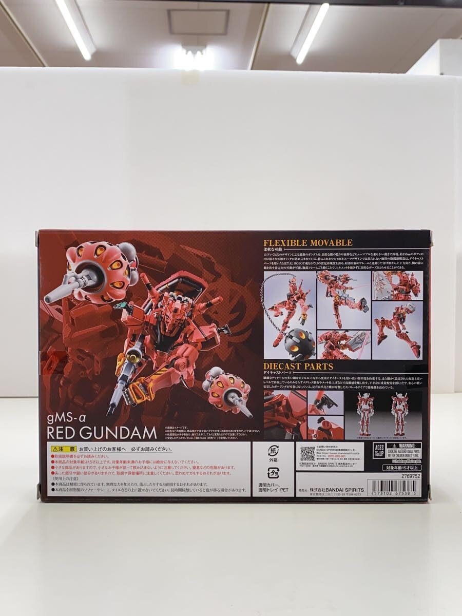 BANDAI SPIRITS g-MS-a RED GUNDAM (Opened, Used B)
