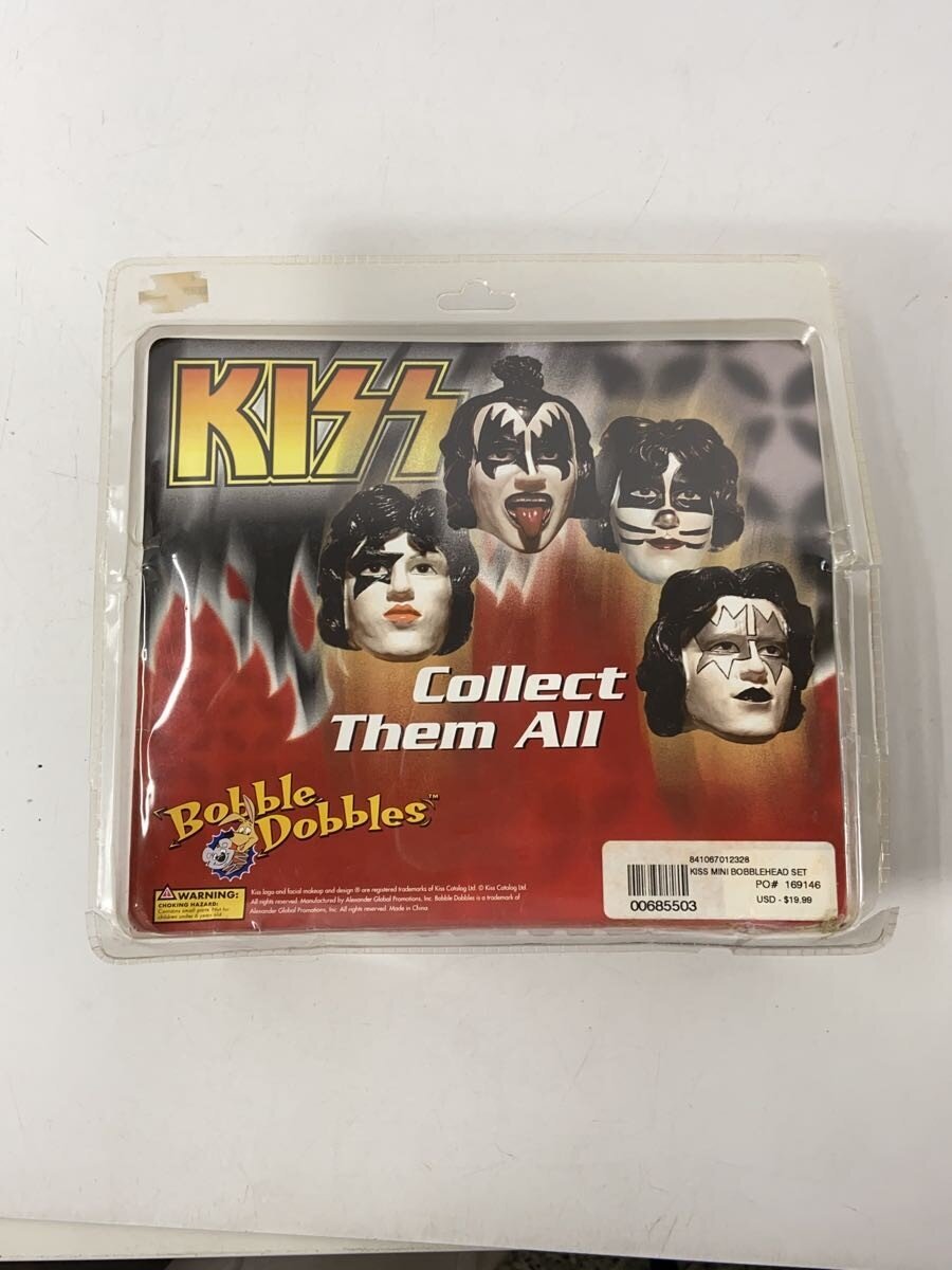 Other Brand KISS Bobble Dobbles Figures, Set of 4
