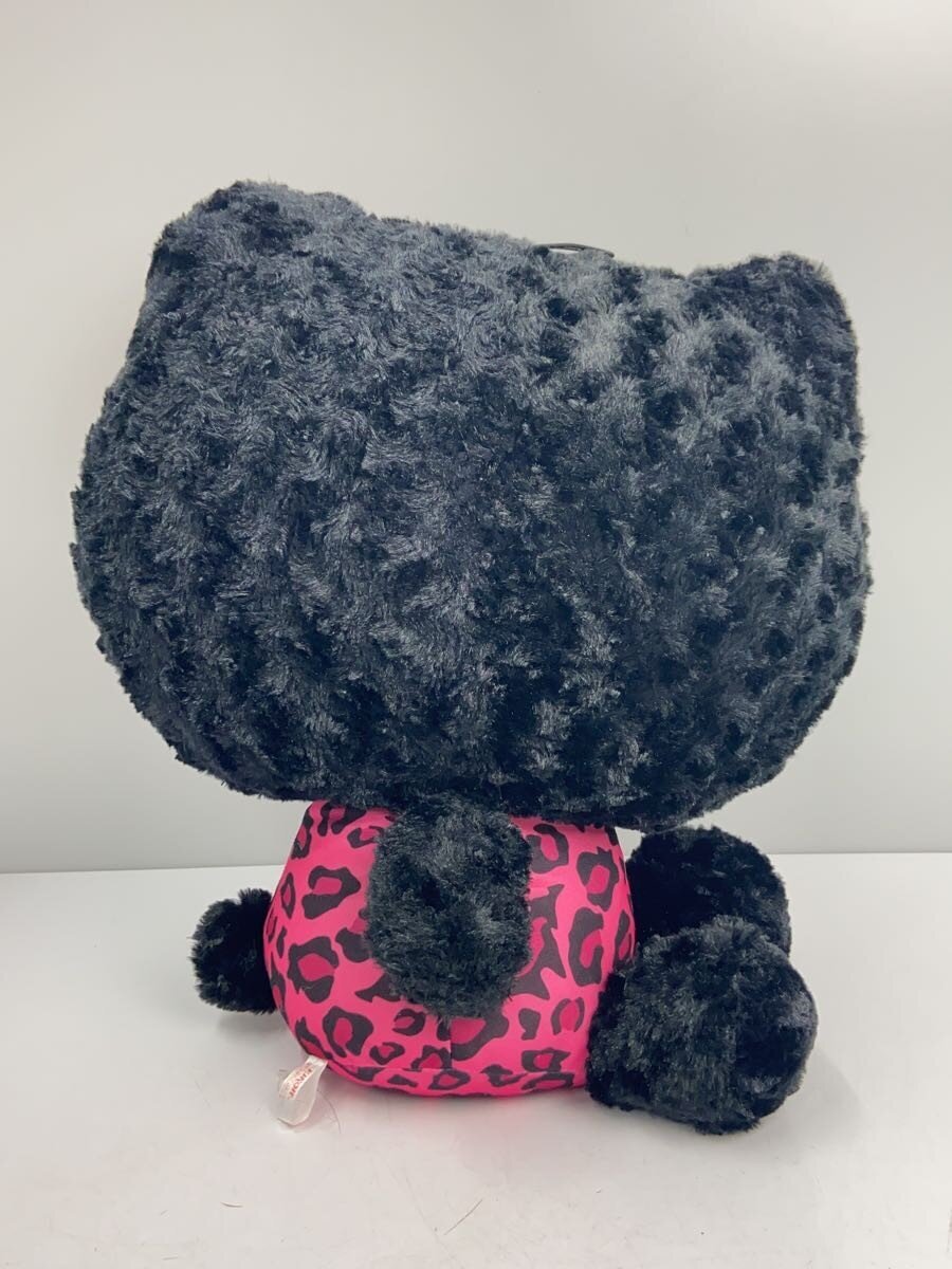 Sanrio Hello Kitty Figure (Black, Leopard Print)