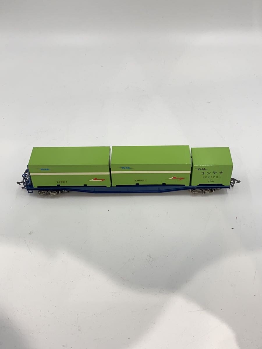 Other Brand TER Endo HO Bogie Freight Car Container Express GRN