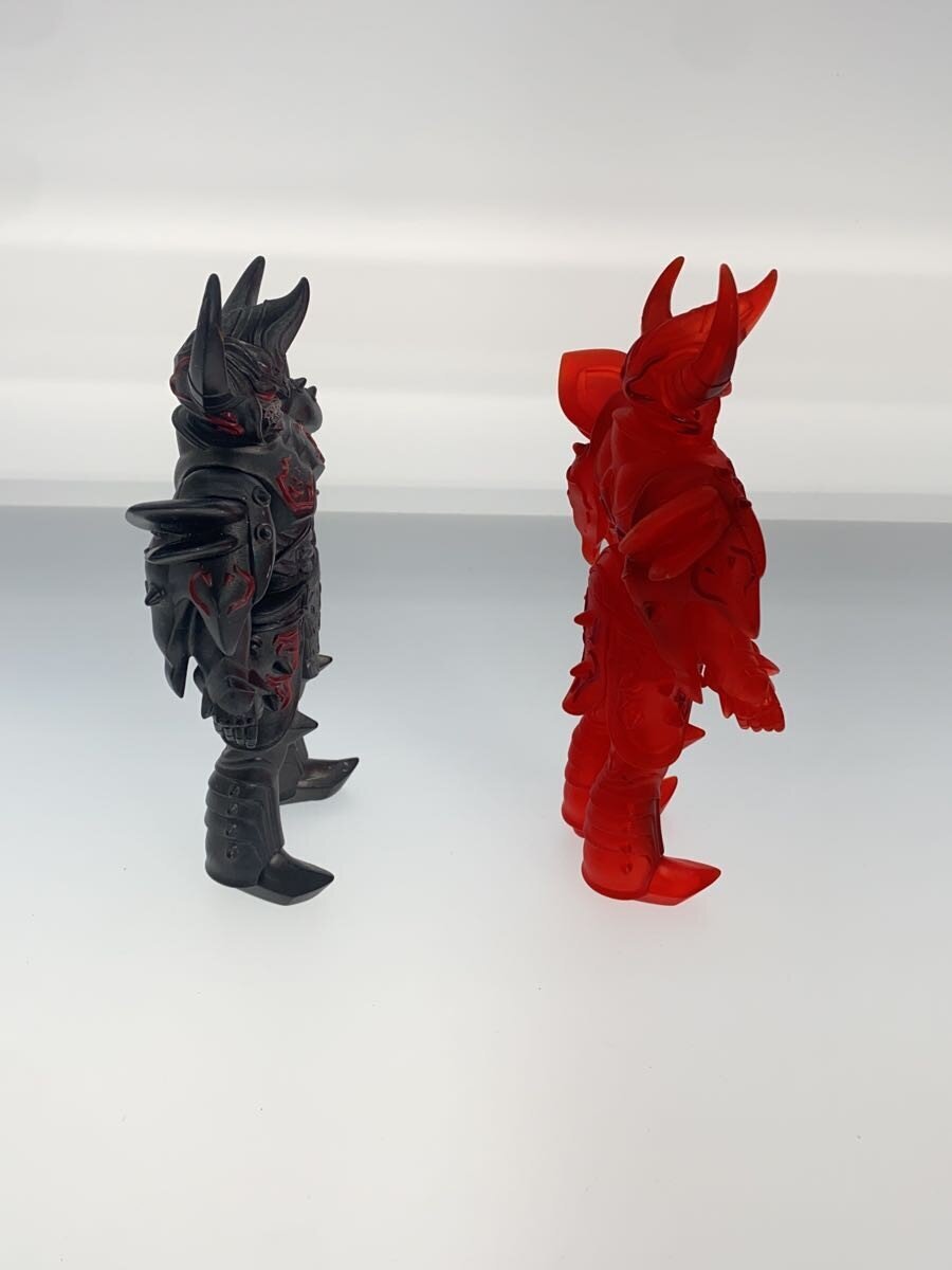 BANDAI Sofubi Armored Darkness (Standard & Clear Red Ver.) 2-Piece Set