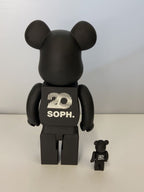 MEDICOM TOY SOPH. 20th BE@RBRICK 400% & 100%