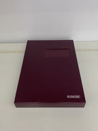 KATO Maroon Vehicle Case for 8 Cars (N Gauge) [10-0002]
