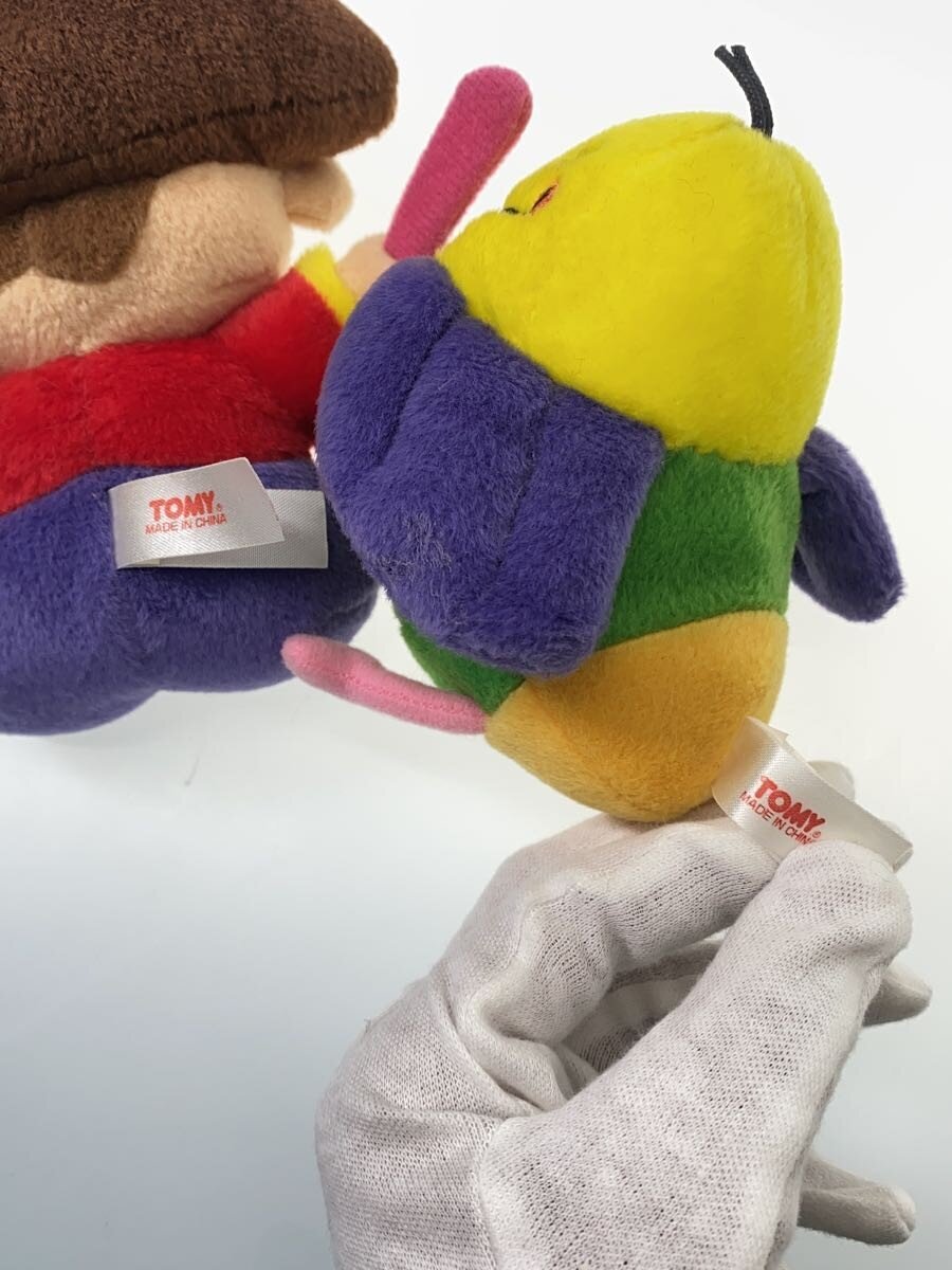 TOMY Ojarumaru Plush Set — 5 Characters (Ojarumaru, Denbo, Aobee, Kisuke, Akane)
