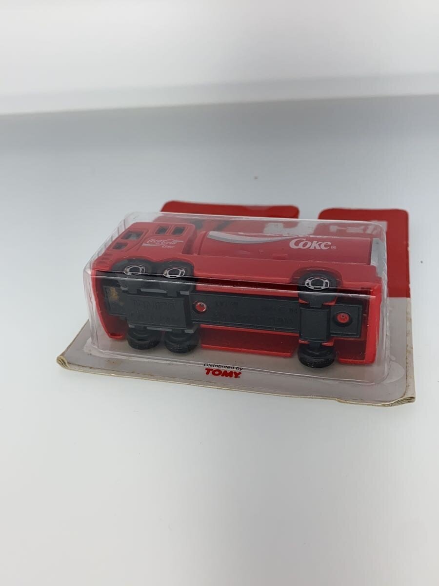 TOMY × Coca‑Cola Tomica 37-4 (Made in China) Coca‑Cola Event Car, Logo Centered, Unopened