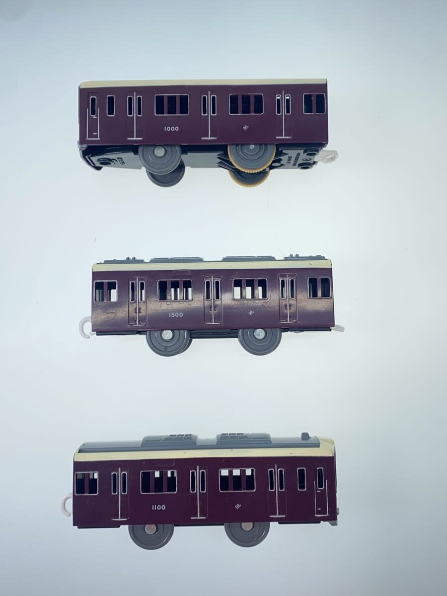 TAKARA TOMY Plarail Hankyu 1000 Series (No Box, Rust)