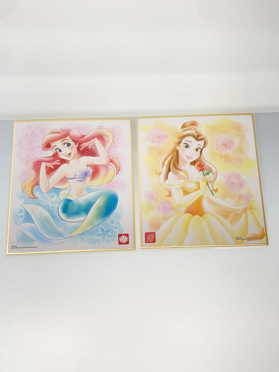 BANDAI Disney Shikishi ART (7-piece set) Disney Princesses